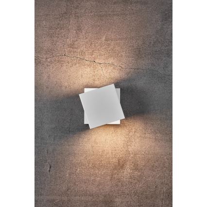 Nordlux - LED Stmievateľné vonkajšie nástenné svietidlo TURN LED/13,8W/230V IP54 biela