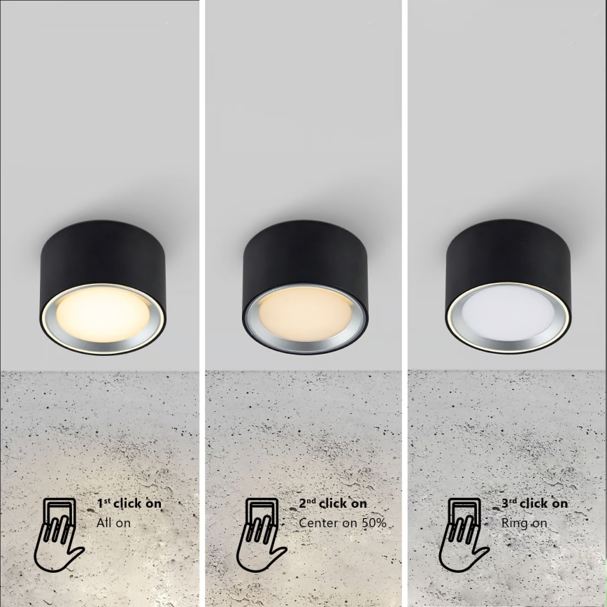 Nordlux - LED Stmievateľné stropné svietidlo FALLON LED/5,5W/230V 2700K biela