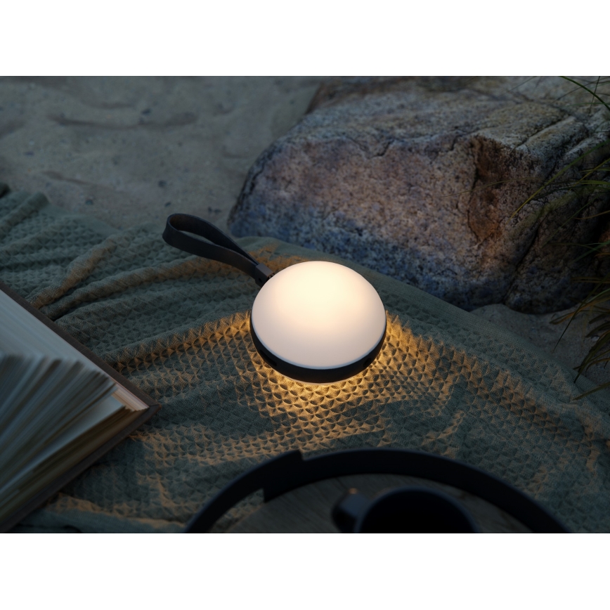 Nordlux - LED Stmievateľné vonkajšie prenosné svietidlo BRING TO-GO LED/1W/3,7V IP54 1500 mAh čierna