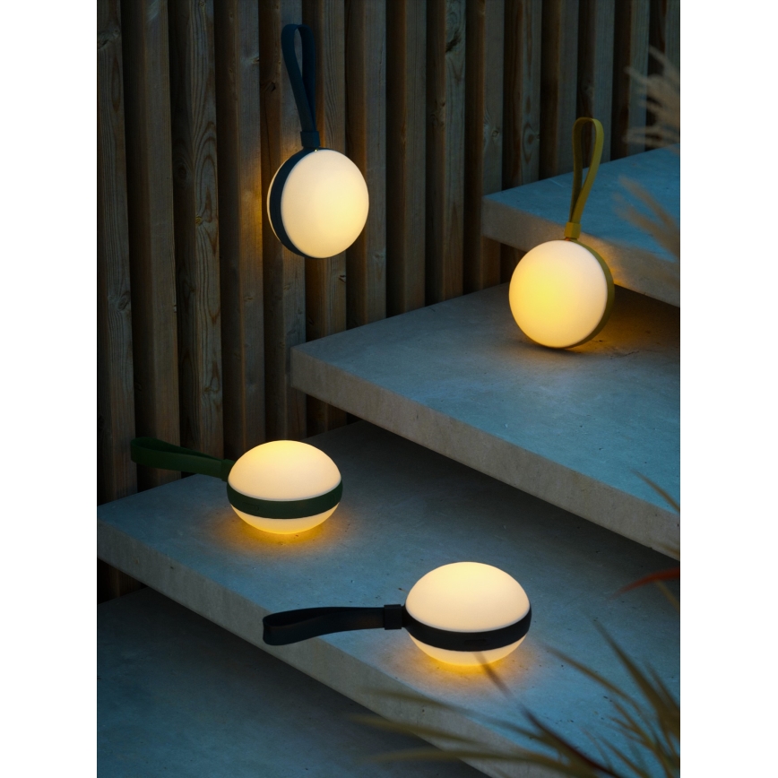 Nordlux - LED Stmievateľné vonkajšie prenosné svietidlo BRING TO-GO LED/1W/3,7V IP54 1500 mAh čierna