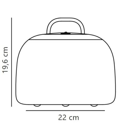 Nordlux - LED Stmievateľné vonkajšie prenosné svietidlo KETTLE TO-GO LED/4,8W/3,7V IP65