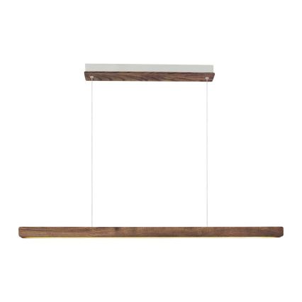 Nordlux - LED Stmievateľný závesný luster na lanku ILGAS LED/47W/230V 3000K hnedá/jaseň