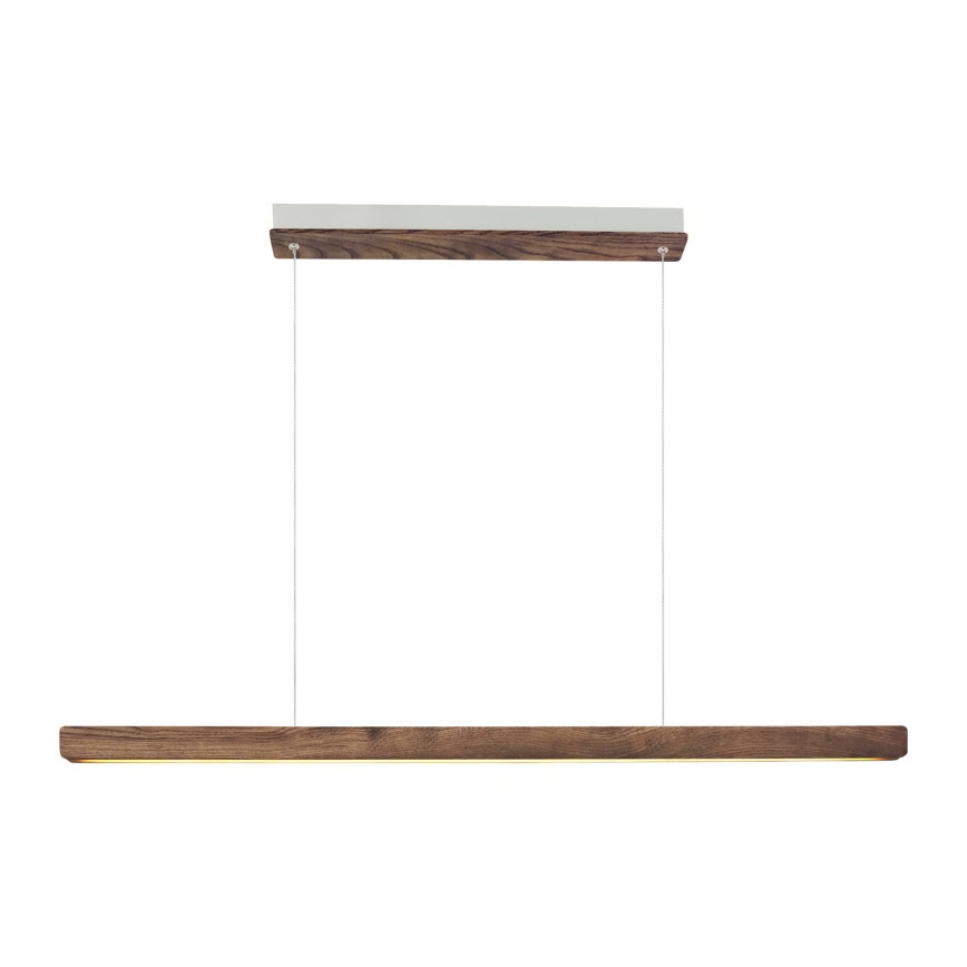 Nordlux - LED Stmievateľný závesný luster na lanku ILGAS LED/47W/230V 3000K hnedá/jaseň