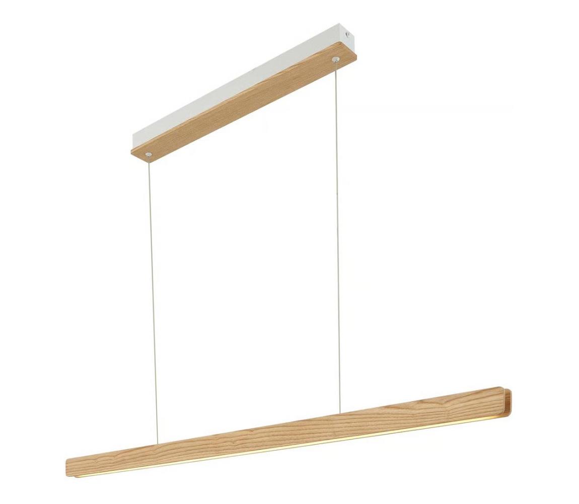 Nordlux - LED Stmievateľný luster na lankách ILGAS LED/47W/230V 3000K biely jaseň 2412053014