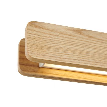 Nordlux - LED stmievateľný závesný luster na lanku ILGAS LED/47W/230V 3000K béžová/biela/jasan 115 cm