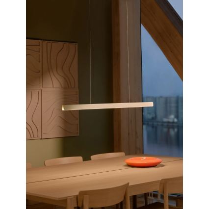 Nordlux - stmievateľný LED luster na lanku ILGAS LED/47W/230V 3000K biela/jaseň 115 cm