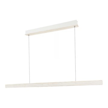 Nordlux - LED stmievateľný luster na lanku ILGAS LED/47W/230V 3000K biela/jaseň