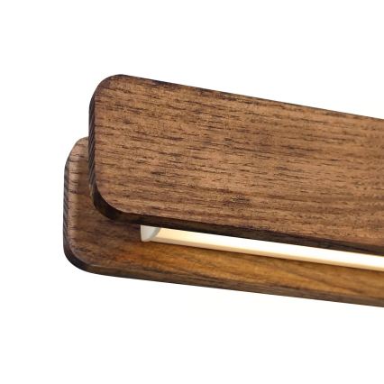 Nordlux - LED Stmievateľný luster na lanku ILGAS LED/47W/230V 3000K hnedá/jaseň 115 cm