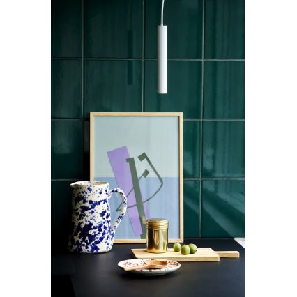 Nordlux - LED Stmievateľný luster na lanku OMARI LED/4,4W/230V biela