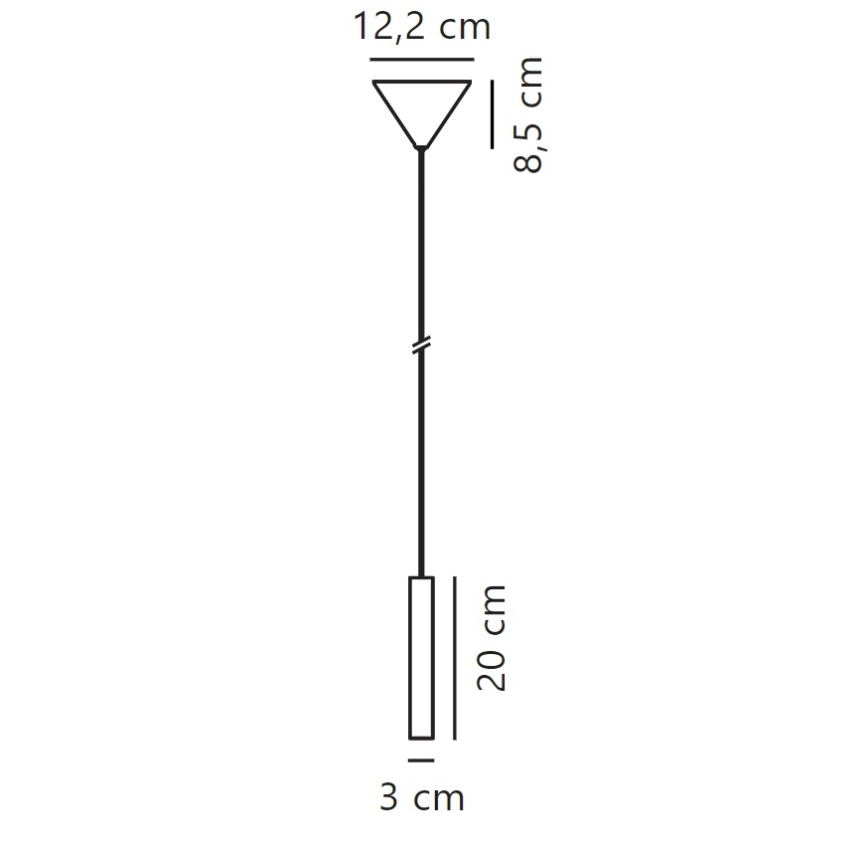 Nordlux - LED Stmievateľný luster na lanku OMARI LED/4,4W/230V biela