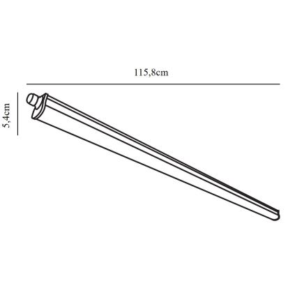 Nordlux - LED technické svietidlo WESTPORT LED/39W/230V 4000K IP65