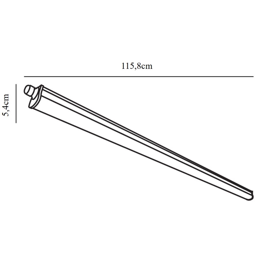 Nordlux - LED technické svietidlo WESTPORT LED/39W/230V 4000K IP65