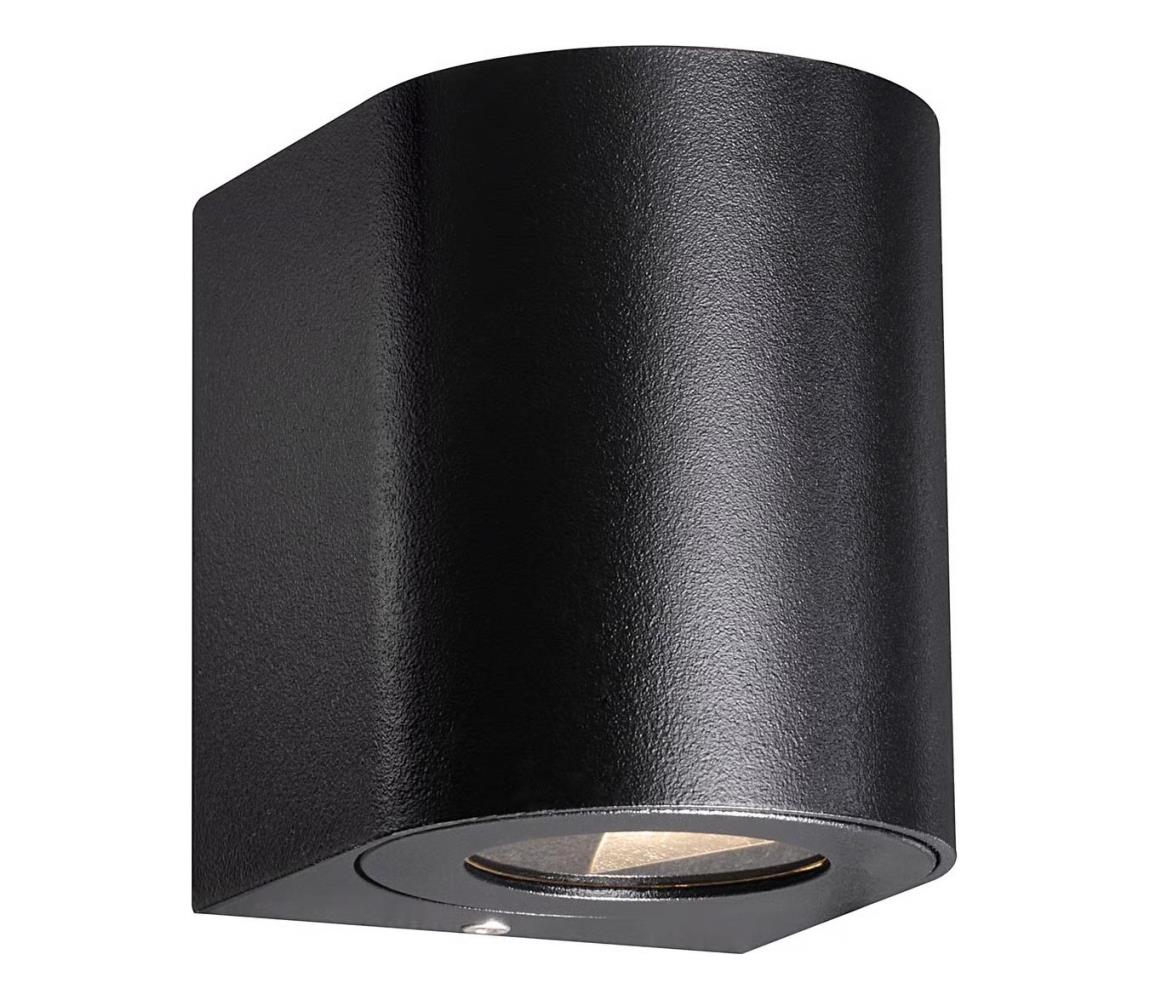 Nordlux - LED vonkajšie nástenné svietidlo CANTO 2xLED/6W/230V IP44 čierna 49701203
