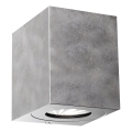 Nordlux - LED Vonkajšie nástenné svietidlo CANTO 2xLED/6W/230V IP44 strieborné