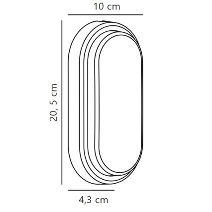 Nordlux - LED Vonkajšie nástenné svietidlo CUBA LED/6,5W/230V IP54 biela