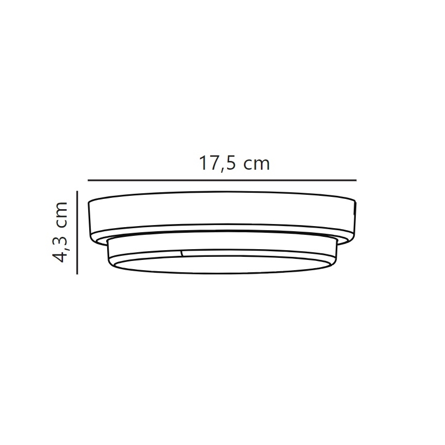 Nordlux - LED Vonkajšie nástenné svietidlo CUBA LED/6,5W/230V IP54 pr. 17,5 cm biela