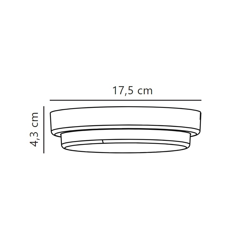 Nordlux - LED Vonkajšie nástenné svietidlo CUBA LED/6,5W/230V IP54 pr. 17,5 cm čierna