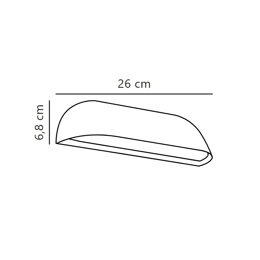 Nordlux - LED Vonkajšie nástenné svietidlo FRONT LED/9,5W/230V IP44