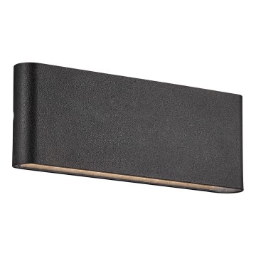 Nordlux - LED Vonkajšie nástenné svietidlo KINVER LED/10W/230V IP54 čierna