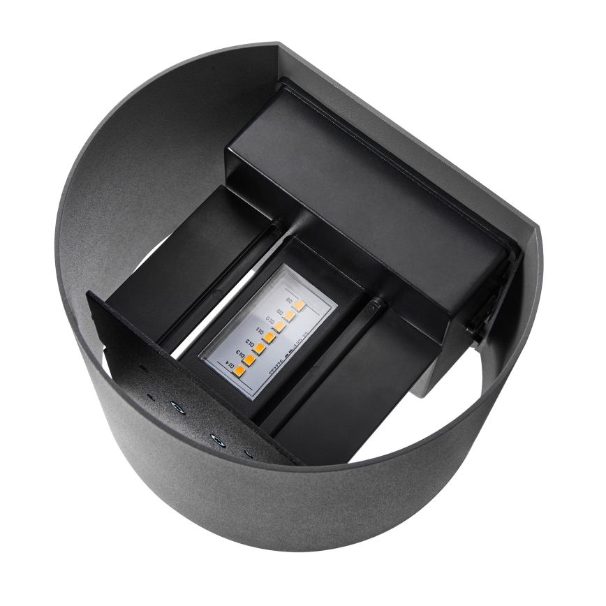 Nordlux - LED vonkajšie nástenné svietidlo MILDA LED/4,9W/230V IP44 antracit