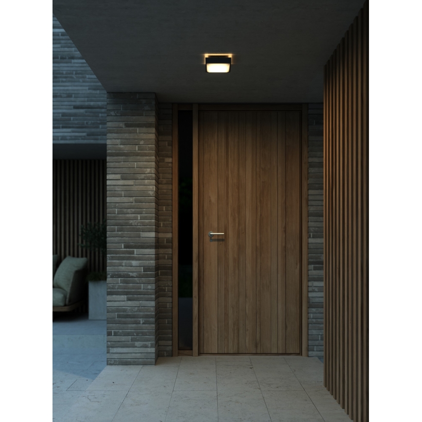 Nordlux - LED Vonkajšie nástenné svietidlo OLIVER LED/9W/230V IP54 17,5x17,5 cm