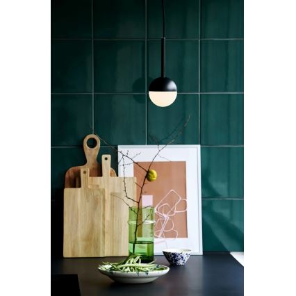 Nordlux - Luster na lane CONTINA 1xG9/5W/230V čierna