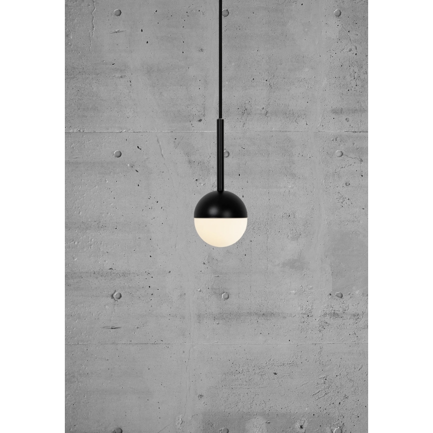 Nordlux - Luster na lane CONTINA 1xG9/5W/230V čierna