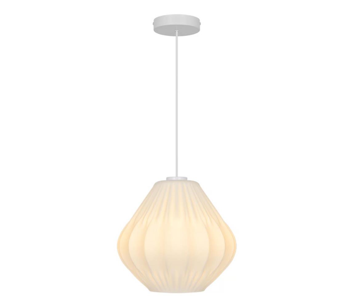 Nordlux - Luster na lankách MALUCA 1xE27/15W/230V pr. 29 cm biela 2612343001