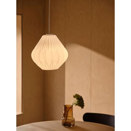 Nordlux - Luster na lankách MALUCA 1xE27/15W/230V pr. 29 cm biela