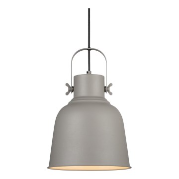 Nordlux - Luster na lanku ADRIAN 1xE27/25W/230V pr. 25 cm šedá