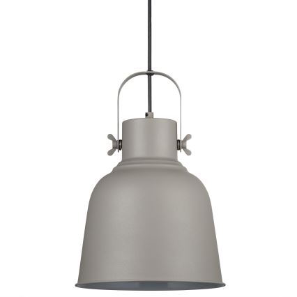 Nordlux - Luster na lanku ADRIAN 1xE27/25W/230V pr. 25 cm šedá