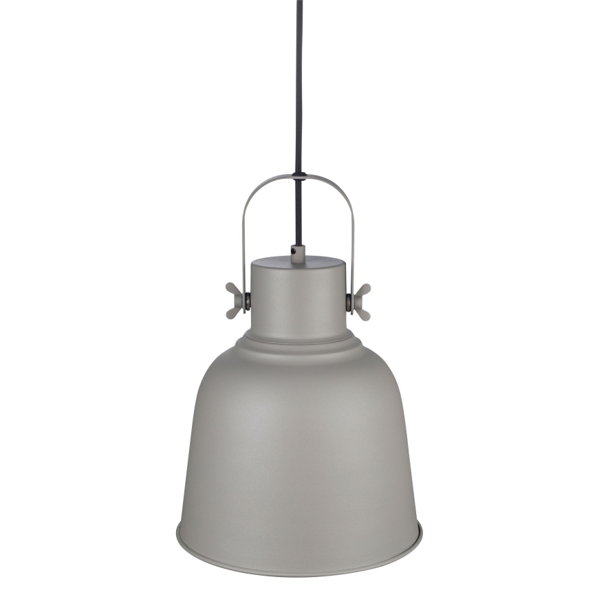 Nordlux - Luster na lanku ADRIAN 1xE27/25W/230V pr. 25 cm šedá