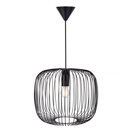 Nordlux - Luster na lanku BERONI 1xE27/60W/230V čierny pr. 40 cm