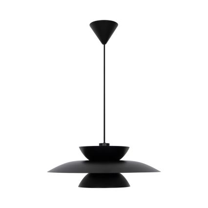 Nordlux - Luster na lanku CARMEN 1xE27/40W/230V čierna
