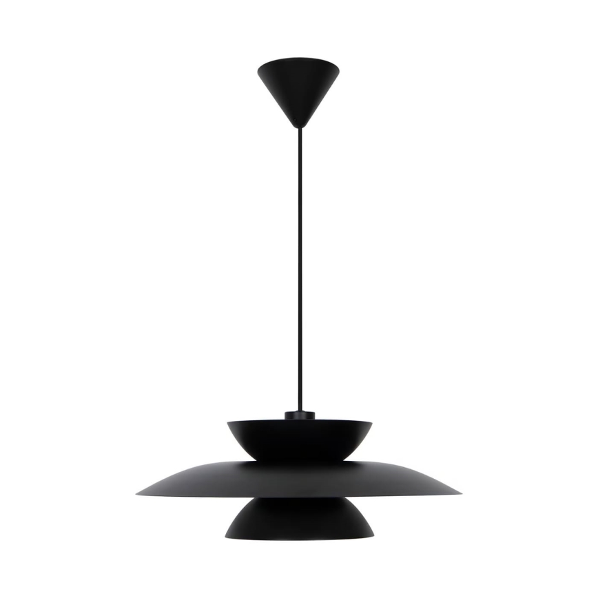 Nordlux - Luster na lanku CARMEN 1xE27/40W/230V čierna