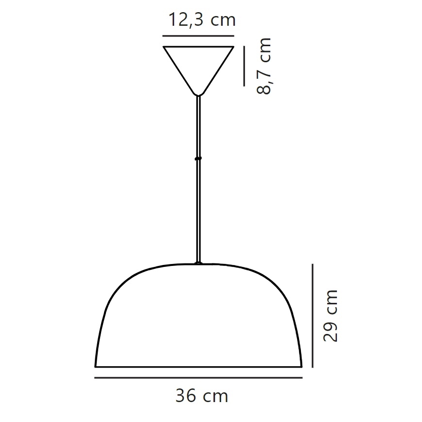 Nordlux - Luster na lanku CERA 1xE27/60W/230V zlatá