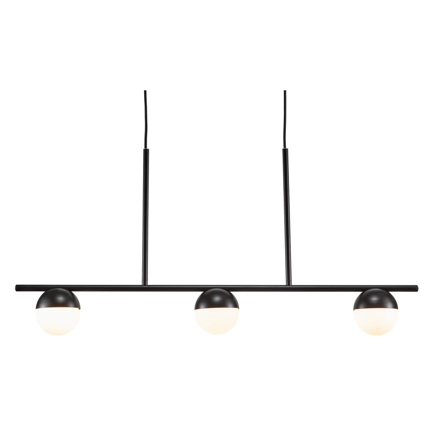 Nordlux - Luster na lanku CONTINA 3xG9/5W/230V čierna
