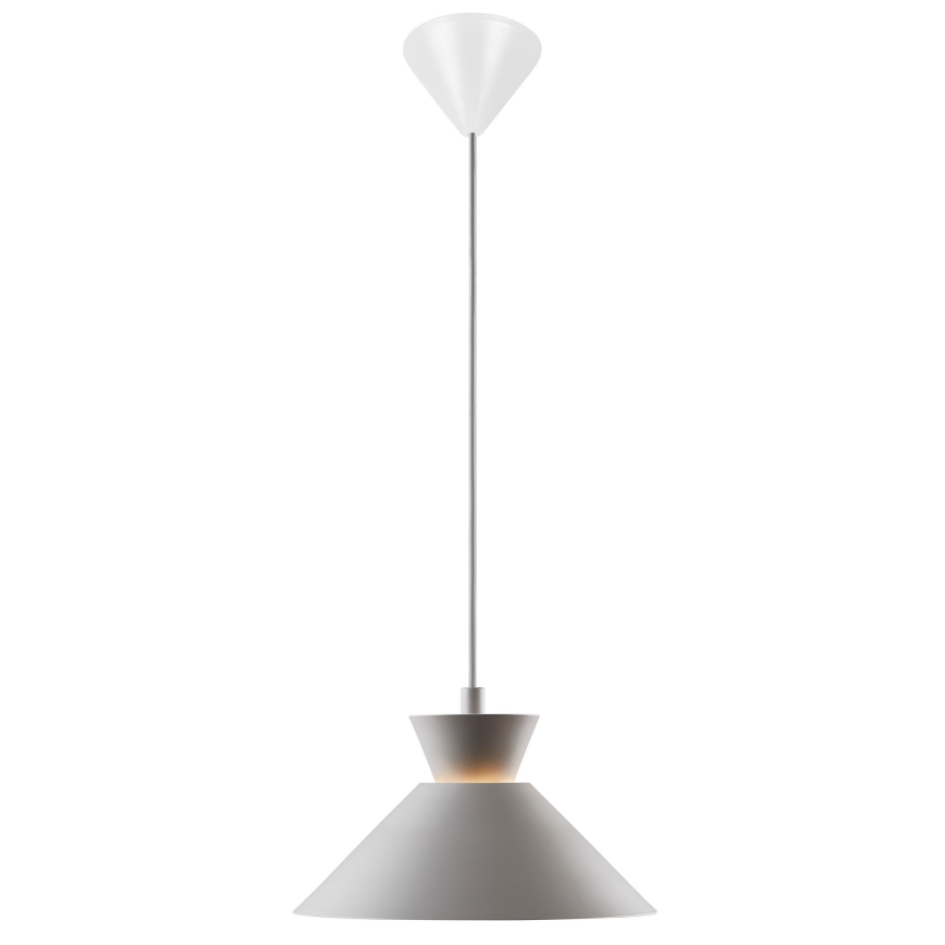 Nordlux - Luster na lanku DIAL 1xE27/40W/230V pr. 25 cm šedá