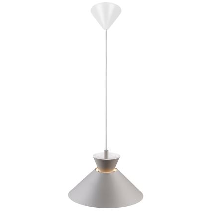 Nordlux - Luster na lanku DIAL 1xE27/40W/230V pr. 25 cm šedá