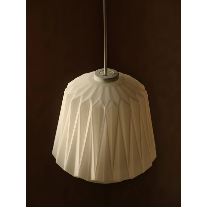 Nordlux - Luster na lanku ELBIE 1xE27/15W/230V pr. 24 cm biela