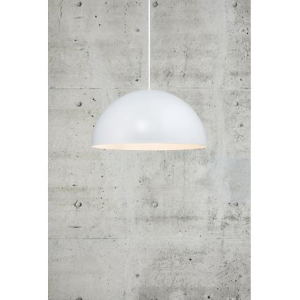Nordlux - Luster na lanku ELLEN 1xE27/40W/230V pr. 40 cm biela