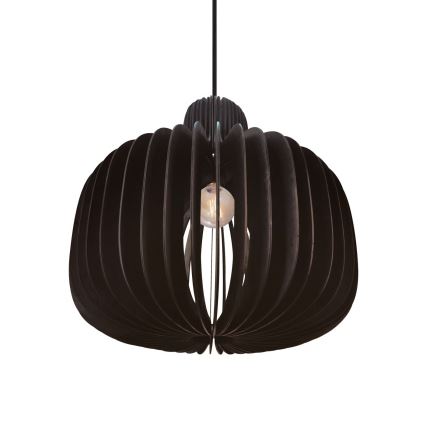 Nordlux - Luster na lanku HAZO 1xE27/60W/230V čierny