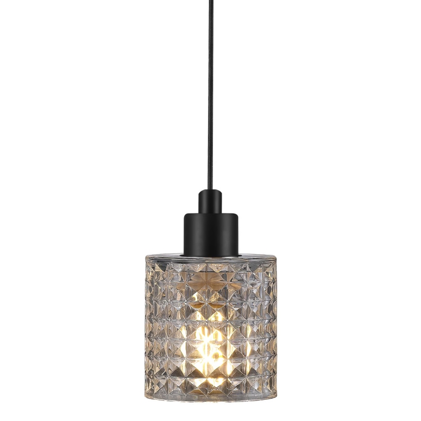 Nordlux - Luster na lanku HOLLYWOOD 1xE27/60W/230V pr. 10,8 cm číra