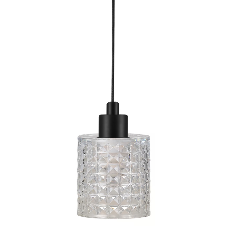 Nordlux - Luster na lanku HOLLYWOOD 1xE27/60W/230V pr. 10,8 cm číra
