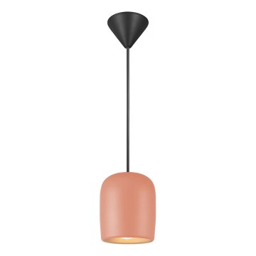 Nordlux - Luster na lanku NOTTI 1xE27/25W/230V oranžová