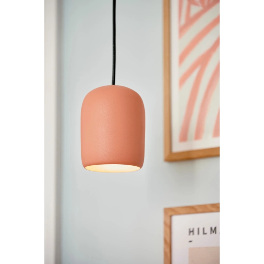 Nordlux - Luster na lanku NOTTI 1xE27/25W/230V oranžová