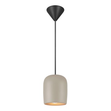 Nordlux - Luster na lanku NOTTI 1xE27/25W/230V šedá