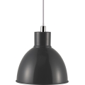 Nordlux - Luster na lanku POP 1xE27/40W/230V antracit