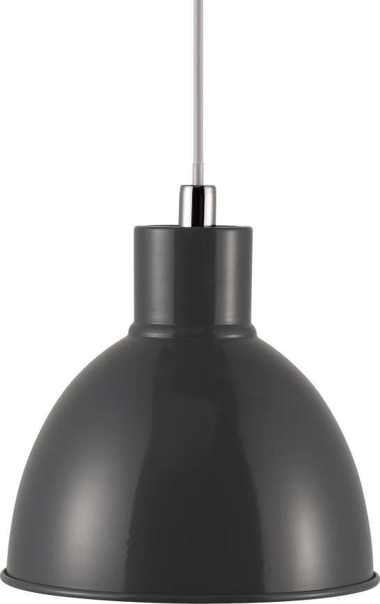 Nordlux - Luster na lanku POP 1xE27/40W/230V antracit