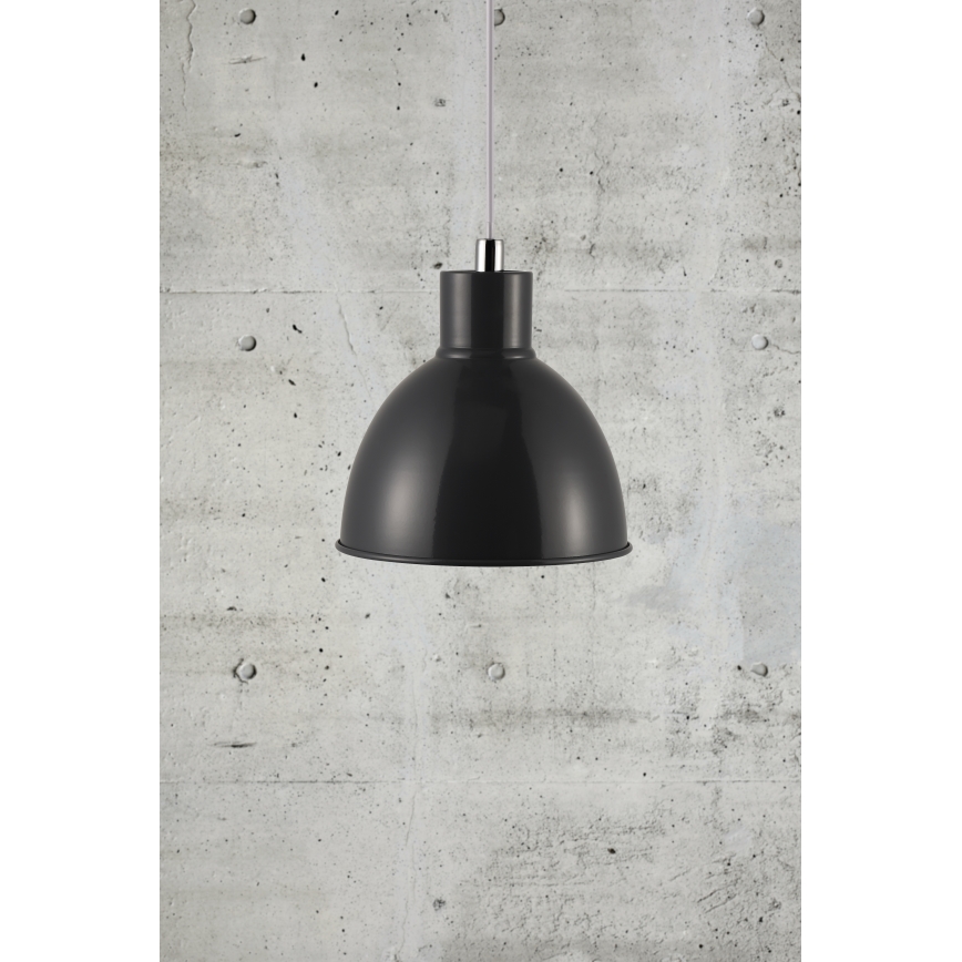 Nordlux - Luster na lanku POP 1xE27/40W/230V antracit